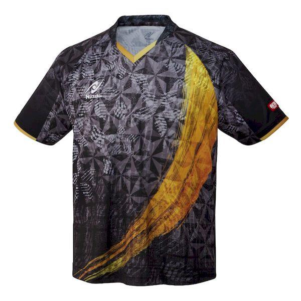 ニッタク Nittaku 4975984301558 NW−2216 スカイユニティー シャツ ブラック サイズ：3S