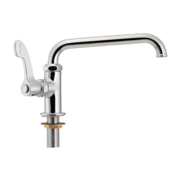 直送 代引不可・他メーカー同梱不可 カクダイ 724-735-20QR カクダイ左ハンドル立形自在水栓 72473520QR