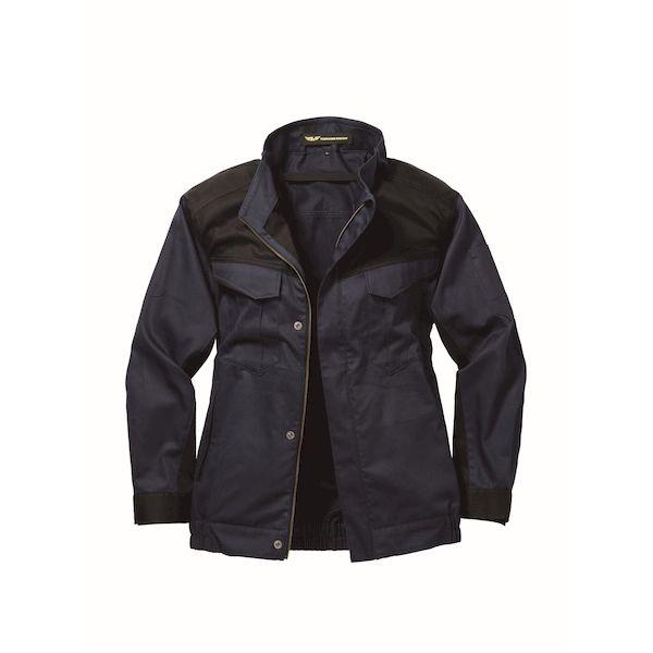 日新被服 RAKAN TR5461-02-L ネイビー 長袖ブルゾン TR546102Lネイビー