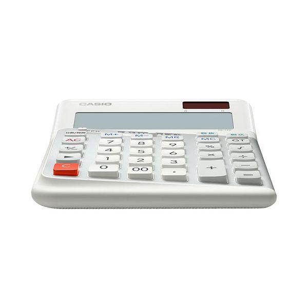 【個数：1個】DE-12D-WE-N 直送 代引不可 CASIO 人間工学電卓 デスクサイズ12桁 DE12DWEN_3