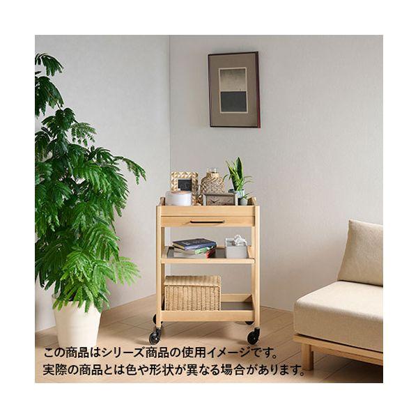 【個数：1個】TORE3HNA 直送 代引不可 弘益 TORE−3H NA トーレ ワゴン 引き出し付 ナチュラル_2