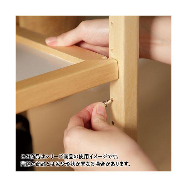 【個数：1個】TORE3HNA 直送 代引不可 弘益 TORE−3H NA トーレ ワゴン 引き出し付 ナチュラル_5