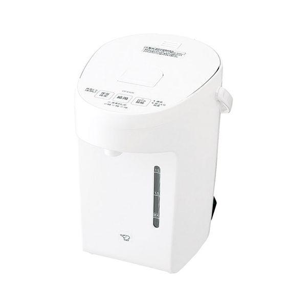 【個数：1個】22539912 直送 代引不可 象印 マイコン沸騰電動ポット ホワイト