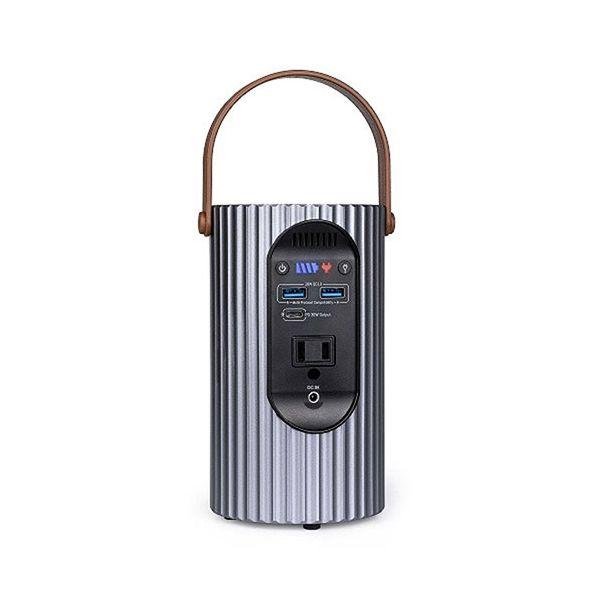 HDPPS80WS8 直送 代引不可 HIDISC ポータブル電源 24000mAh、88．8Wh、PD、QC3．0対応 4段階LEDパネル＋SOSラ