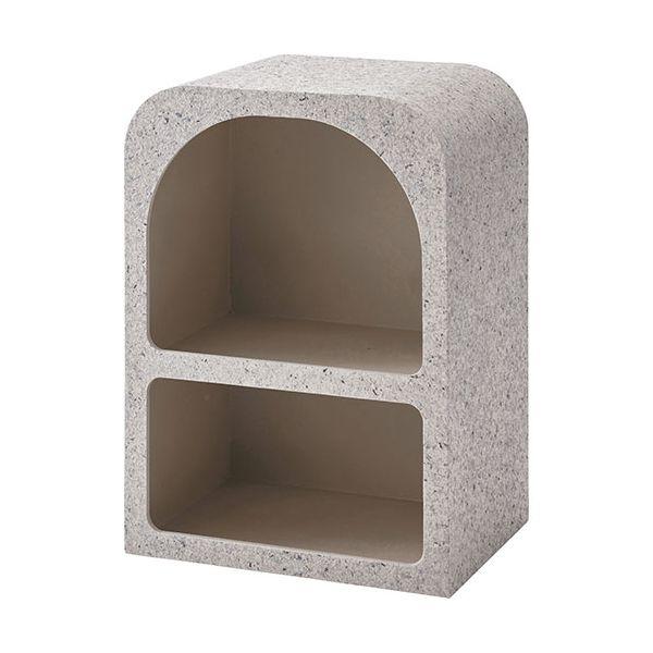 【個数：1個】MAR-12LGY 直送 代引不可 東谷 シェルフ ライトグレー MAR12LGY