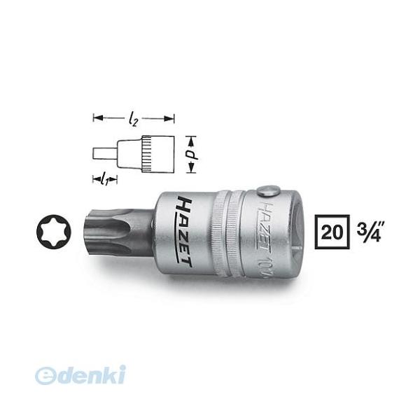 【納期-通常7日以内に発送（在庫切れ時-約2ヶ月）】ハゼット HAZET 1012-T100   ソケット３／４ 1012T100
