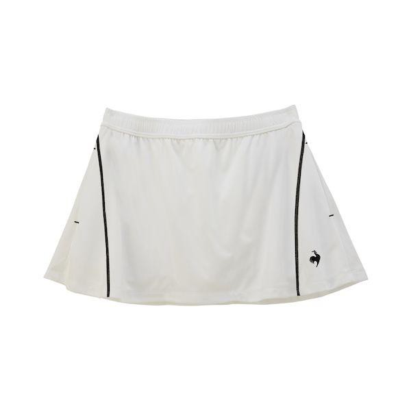 ルコック le coq sportif 4947563924229 QTWXJE90 インナー付きゲームスコート ホワイト サイズ：Lの通販は