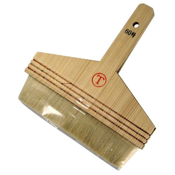 大塚刷毛製造 1205350060 並白 糊刷毛 60号