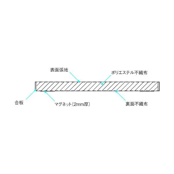 ＤＡＩＫＥＮ WB0903-TW01SP オフトーンマグネットパネル TW柄01 2枚入 WB0903TW01SP_4