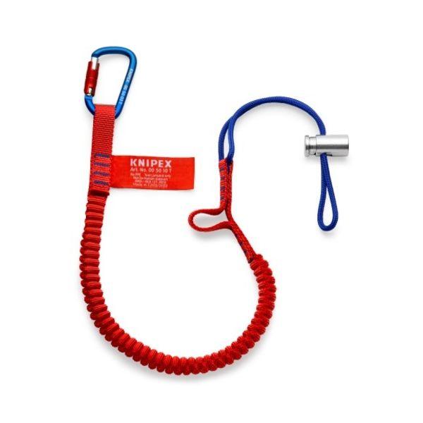 ＫＮＩＰＥＸ 0050-12TBK 落下防止ランヤード カラビナ付き 005012TBKの通販は