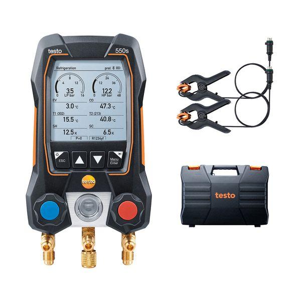 テストー 0564 5501 55 デジタルマニホールド testo 550s ベーシックセット 0564550155