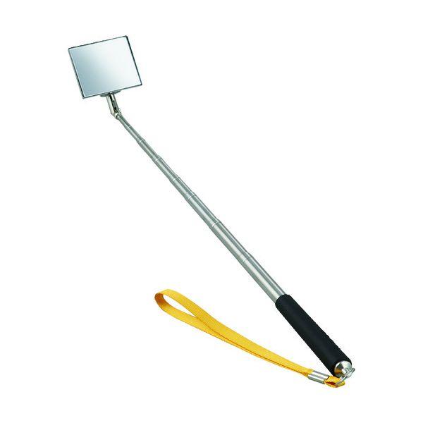 緑十字 289111 伸縮式点検用ミラー KMB−2056 ミラー部：45×55mm シャフト：270〜1250mm ストラップ付きの通販は 8,229円