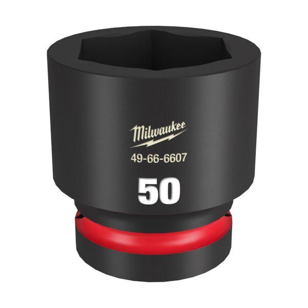 ｍｉｌｗａｕｋｅｅ 49-66-6607 SHOCKWAVE IMPACT DUTY インパクトソケット 1インチ 25．4mm 角 50mm 496