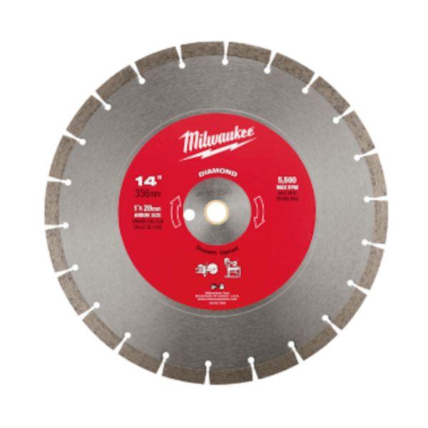 ｍｉｌｗａｕｋｅｅ 49-93-7040 14インチ 356mm ダイヤモンドブレード セグメント型 49937040