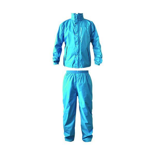 カジメイク 7740-53-S ブリザテックレインスーツ ターコイズ S 774053Sの通販は 5,660円