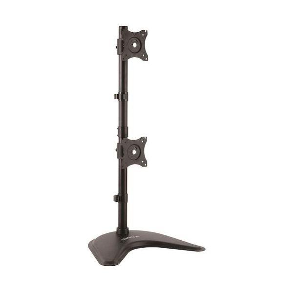 スターテック ARMBARDUOV モニタースタンド／上下2画面／最大27インチ／45度チルト／360度回転の通販は