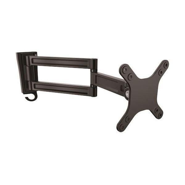 スターテック ARMWALLDS モニターアーム／1画面／13−27インチ／壁面固定／最大アーム長38cm
