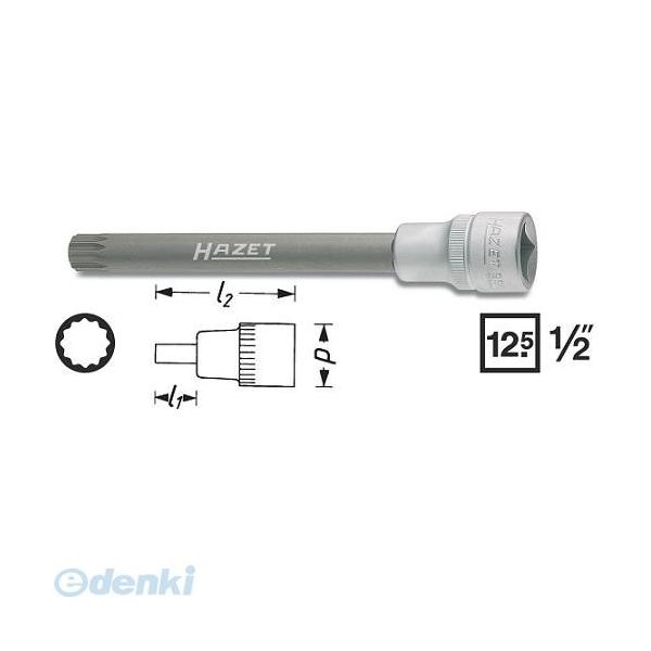 【納期-通常7日以内に発送（在庫切れ時-約2ヶ月）】ハゼット HAZET 990SLG-10   ソケット１／２ 990SLG10