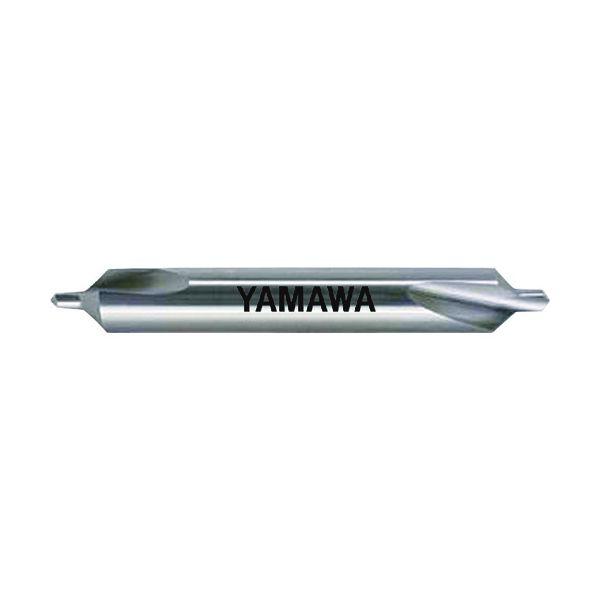 ヤマワ C-CD-Q-5X90X11 弱ねじれ溝A形90° 超硬センタ穴ドリル C−CD−Q 5X90°X11 CCDQ5X90X11
