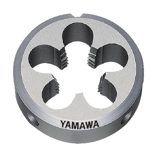 ヤマワ D-1-3/8-6UNC-75 ソリッドダイス D 1−3／8−6UNC 75径 D13/86UNC75