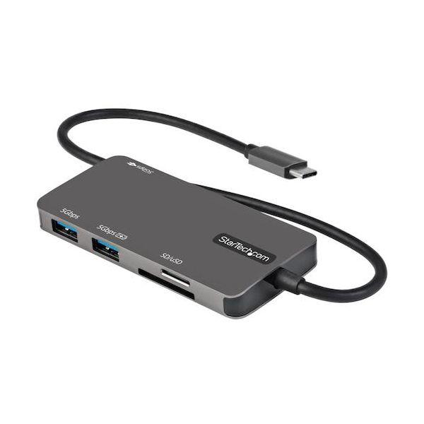 スターテック DKT30CHSDPD ドッキングステーション／USB−C／4K HDMI／100WPD／USBハブ／カードリーダー／多機能 USBマル