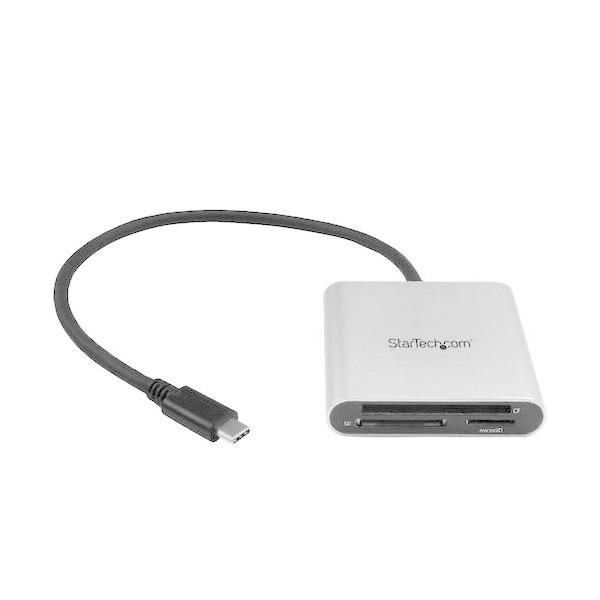 スターテック FCREADU3C USBカードリーダー／USB−C／SD／microSD／CompactFlashカード／TB3