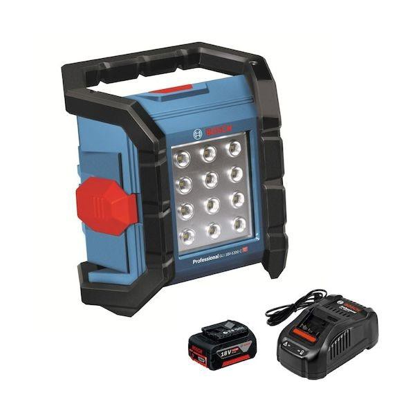 ボッシュ GLI18V-1200CSET 18VコードレスライトLED＋バッテリー充電器セット GLI18V1200CSETの通販は