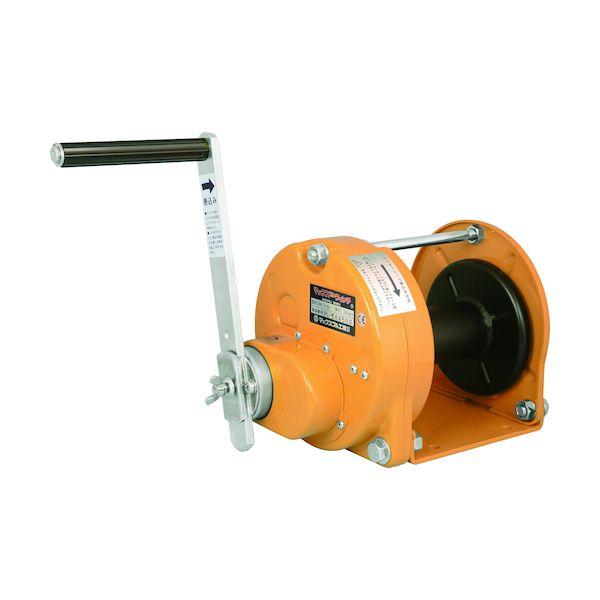 マックスプル GM-3-SI 手動ウインチ ストッパー内蔵式 GM3SI