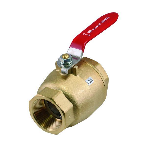 ハマイ HBS-47-20RC 黄銅製禁油処理ボールバルブ フルボア HBS4720RC