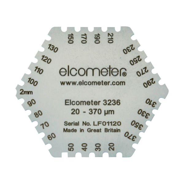 ｅｌｃｏｍｅｔｅｒ K0003236M201 六角形ウェットフィルム膜厚計