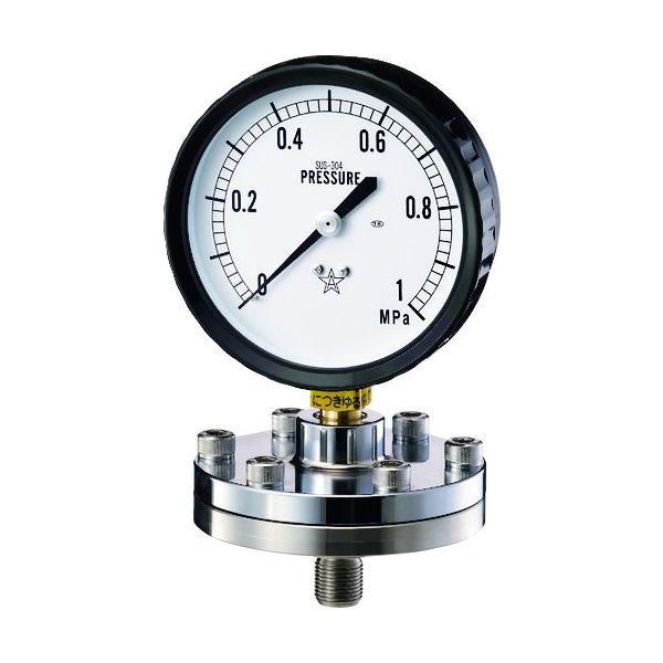 右下 KA-BT-1-8-PVC-1MPA 隔膜式圧力計 BT−1型 KABT18PVC1MPA