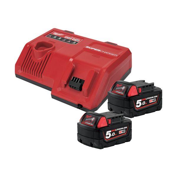ｍｉｌｗａｕｋｅｅ M12-18 NRG-502SC M18 2 5．0Ah SCスタートキット M1218NRG502SCの通販は