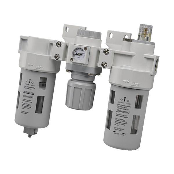 ＴＡＩＹＯ MFRL3-15-BD エアコントロールユニット／3点セット ブラケット、角型圧力計付 MFRL315BD