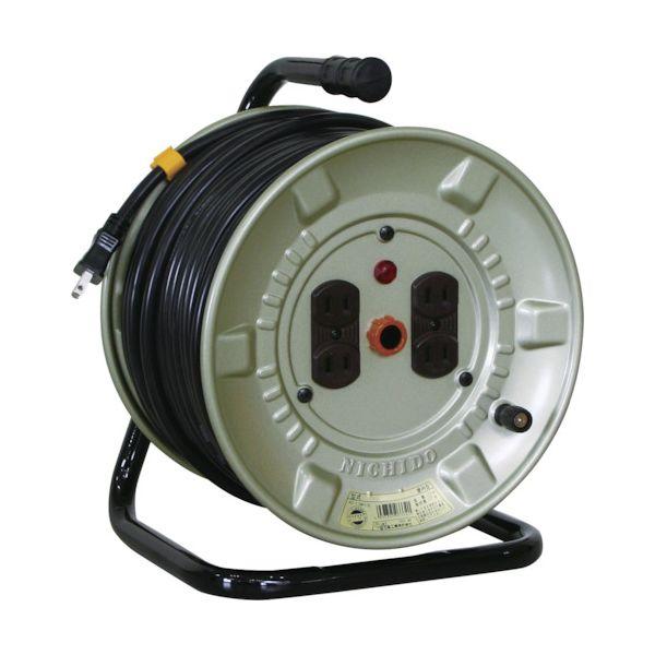 ＮＩＣＨＩＤＯ NNP-204F 電工ドラム アースなし 極太電線 20m NNP204F