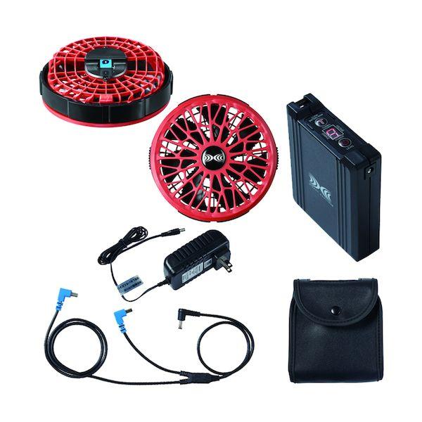 空調服 SK23021R70 空調服 R下 スターターキットレッドの通販は 24,355円