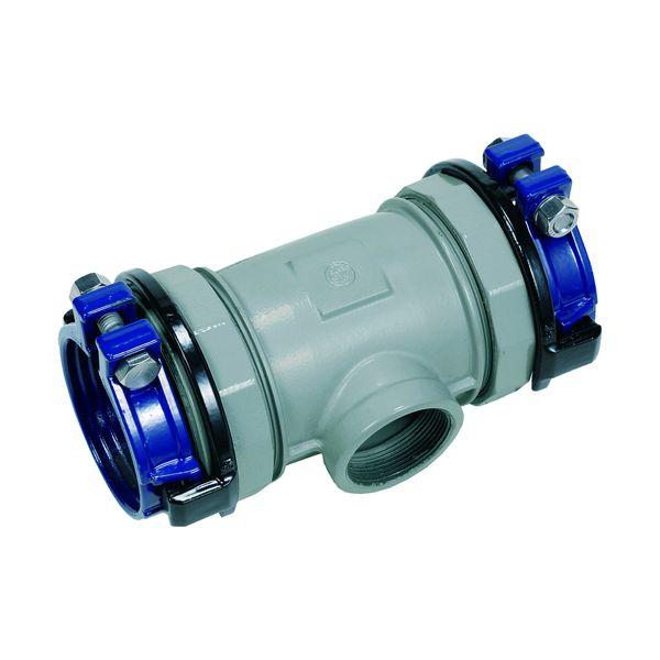 ＳＫカワニシ SKX-MT-V65X50A 塩ビ管用継手 SKX枝部めねじ付チーズ V65×50A SKXMTV65X50A