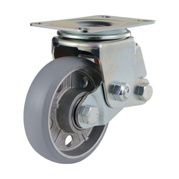 ユーエイ SKY-2S200AUU-B-2 プレート式 自在 クッションキャスター アルティメットウレタン 車輪径200mm SKYタイプ SKY−2の通販は 35,561円