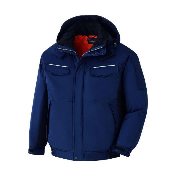 ミドリ安全 VE1057-UE-LL ベルデクセル 静電防水防寒ブルゾン ネイビー×ブラック LL VE1057UELLの通販は