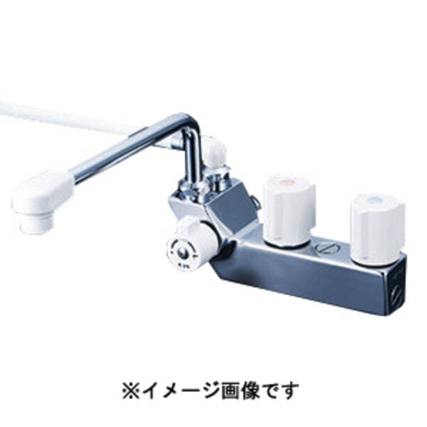 KVK KF207ZNR3 KV 寒デッキ止水2シャワｰ左300P KF207ZNR3の通販は 29,970円