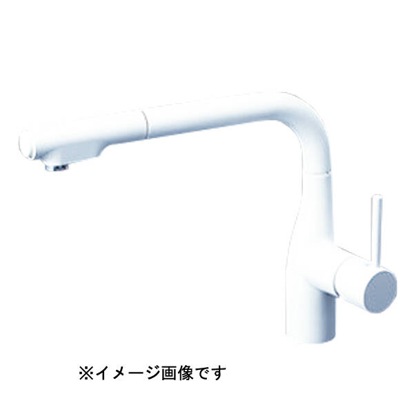 直送 代引不可・他メーカー同梱不可 KVK KM6101ECM4 KV シングルS混合栓 eM白 KM6101ECM4