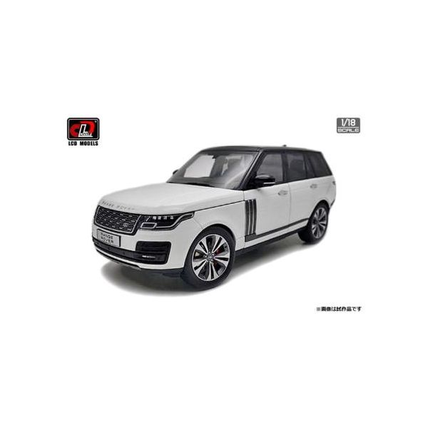 インターアライド 4523231832043 LCD18001B−WH LCD MODELS 1／18 Land Rover Range Roverの通販は