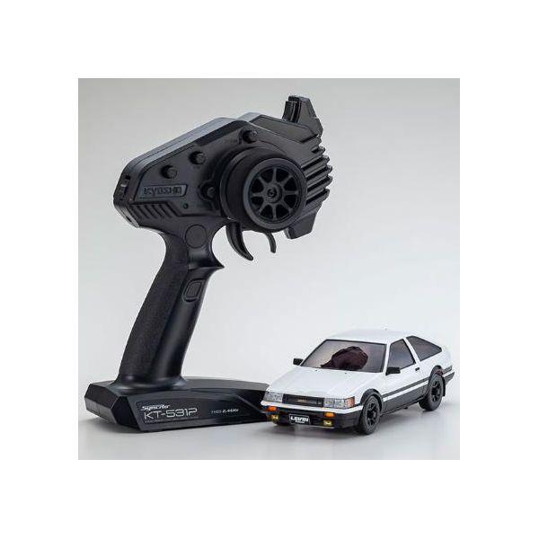 京商 4548565468973 32641WBK ミニッツAWD トヨタ カローラレビン AE86 ホワイト／ブラック
