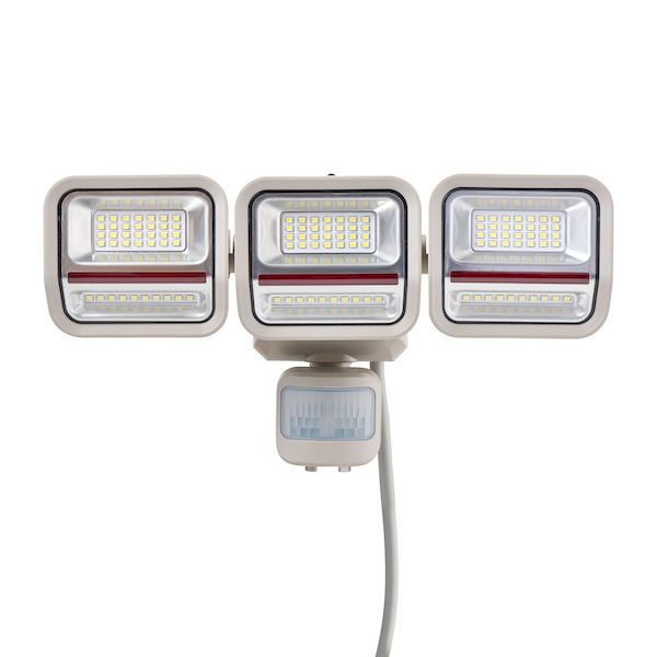 朝日電器 ELPA ESL-SS2003AC 二面発光ACセンサーライト3灯 ESLSS2003AC