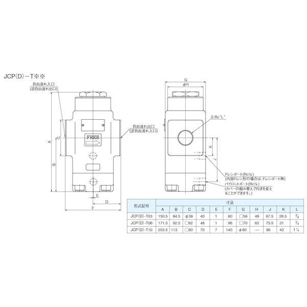 ダイキン JCP-T06-20-20-Z 直送 代引不可・他メーカー同梱不可 パイロットチェック弁 JCPT062020Z_1