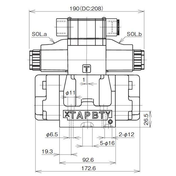 ダイキン JSP-G03-4CB-40-X 直送 代引不可・他メーカー同梱不可 電磁パイロット切換弁 JSPG034CB40X_1