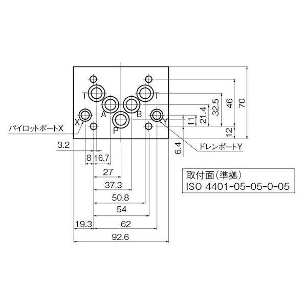 ダイキン JSP-G03-4CB-40-X 直送 代引不可・他メーカー同梱不可 電磁パイロット切換弁 JSPG034CB40X_2