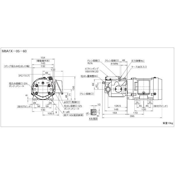ダイキン M8A1X-05-60 直送 代引不可・他メーカー同梱不可 モータポンプ M8A1X0560 その他花・ガーデン・エクステリア・DIY工具