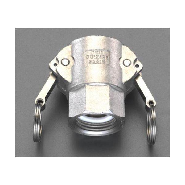 【個人宅配送不可】直送 代引不可 エスコ EA462DL-12  PF1・1/4内ねじ付カップリングステンレス製 EA462DL12【キャンセル不可】