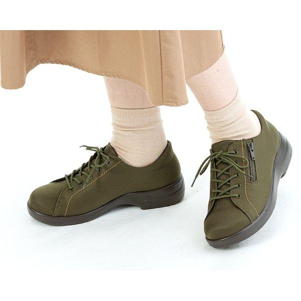 アサヒシューズ ASAHI 4963507455628 AF39906 トップドライ TDY3990 オリーブ 22.5cm　ゴアテックスファブリック