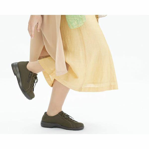 アサヒシューズ ASAHI 4963507455628 AF39906 トップドライ TDY3990 オリーブ 22.5cm　ゴアテックスファブリック